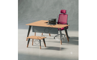 Trend Ofis ve Büro L masa 140 cm Masalı